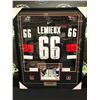 Image 1 : PROFESSIONALLY FRAMED MARIO LEMIEUX SIGNED TEAM CANADA JERSEY (FRAMEWORTH SPORTS COA)