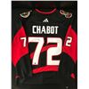 Image 1 : THOMAS CHABOT SIGNED JERSEY EAST COAST SPORTS COLLECTIBLES COA