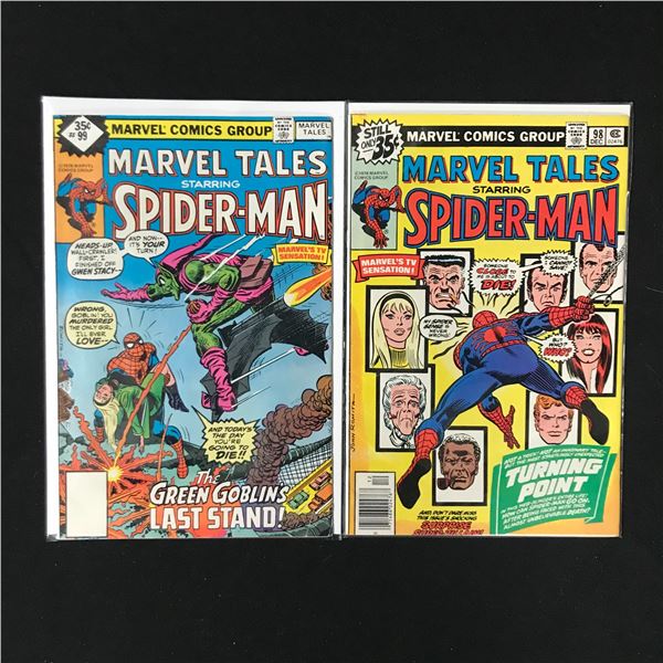 LOT OF 2 SPIDERMAN COMICS (MARVEL COMICS)