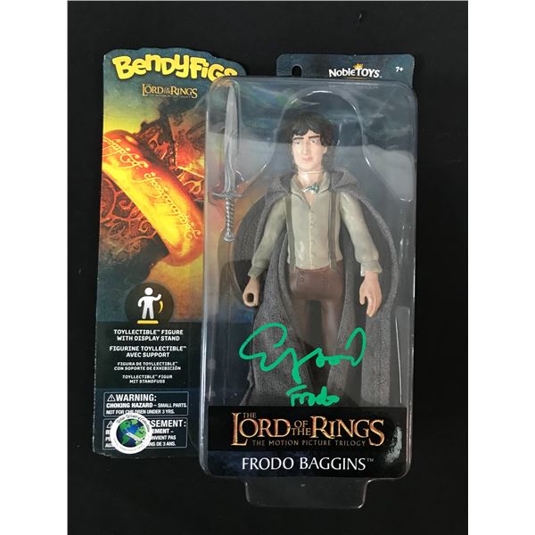ELIJAH WOOD SIGNED 'FRODO LOTR' FIGURE WWOC COA