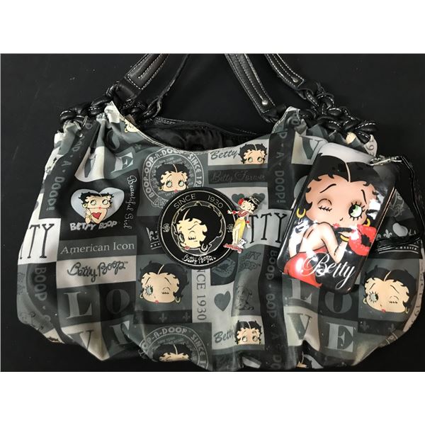 BETTY BOOP CUSTOM BAG, PHONE CASE AND KEYCHAIN