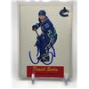 Image 1 : DANIEL SEDIN SIGNED TRADING CARD GCG COA