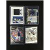 Image 1 : LOT OF 4 FOOTBALL CARDS - VARIOUS PLAYERS