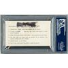 Image 2 : SATCHEL PAIGE BUSINESS CARD PSA AUTHENTIC AUTO