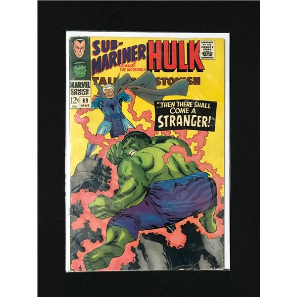 MARVEL COMICS NO.89 SUBMARINER AND THE INCREDIBLE HULK