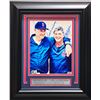 Image 1 : PROFESSIONALLY FRAMED TED WILLIAMS AND CARL YASTRZEMSKI SIGNED PHOTO (BECKETT COA)