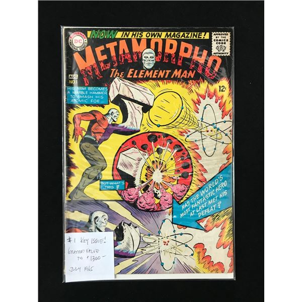 DC COMICS NO.1 METAMORPHO THE ELEMENT MAN