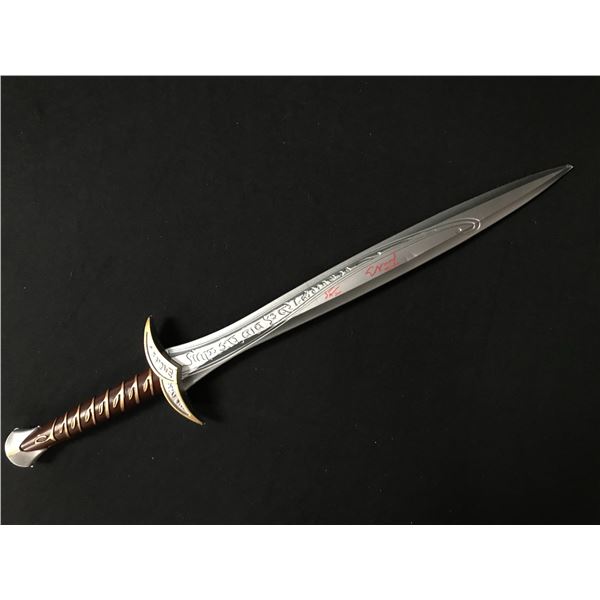 ELIJAH WOOD AND SEAN ASTIN SIGNED LOTR  STING  SWORD (WWOC COA)