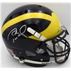 Image 1 : TOM BRADY SIGNED MICHIGAN FULL SIZE HELMET (FANATICS CAO)