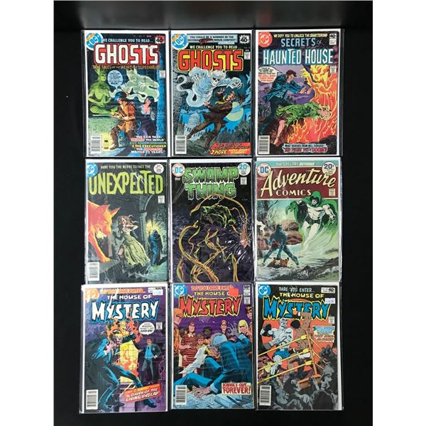 LOT OF 9 COMICS VARIOUS TITLES (MARVEL COMICS)