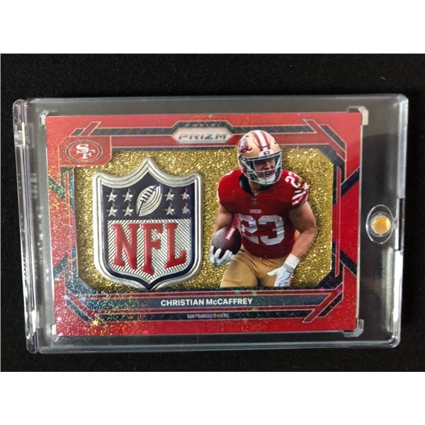 CHRISTIAN MCCAFFREY PANINI PRIZM CARD