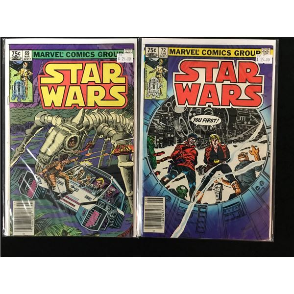 MARVEL COMICS STAR WARS COMIC BOOK LOT