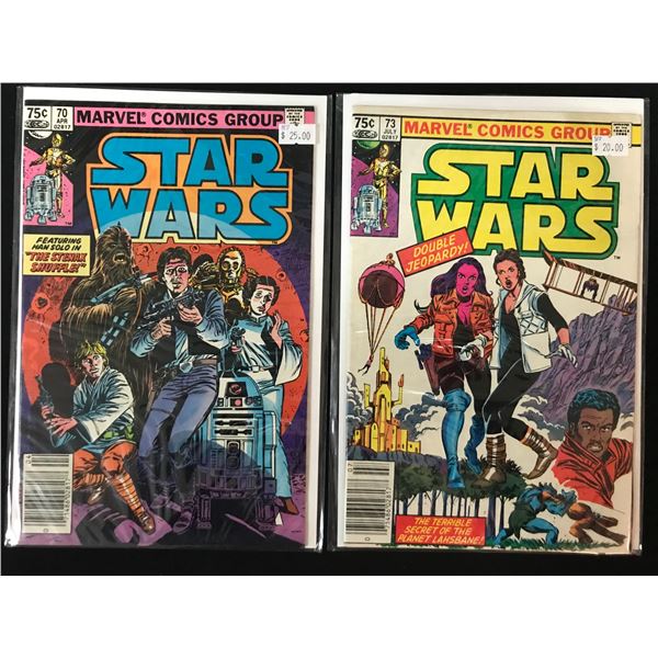 MARVEL COMICS STAR WARS COMIC BOOK LOT