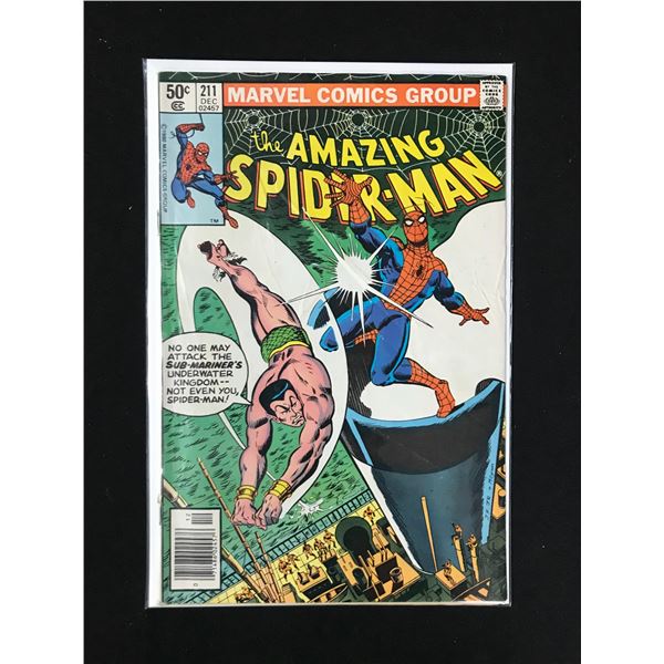 MARVEL COMICS NO.211 THE AMAZING SPIDERMAN