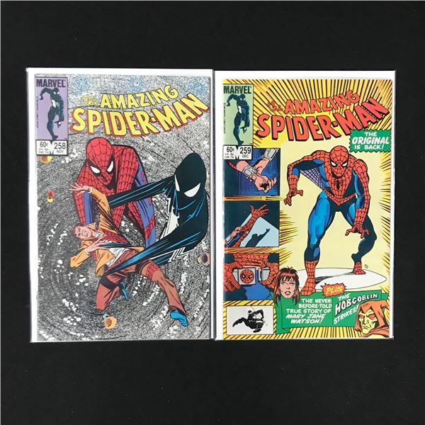 LOT OF 2 THE AMAZING SPIDERMAN COMICS (MARVEL COMICS)