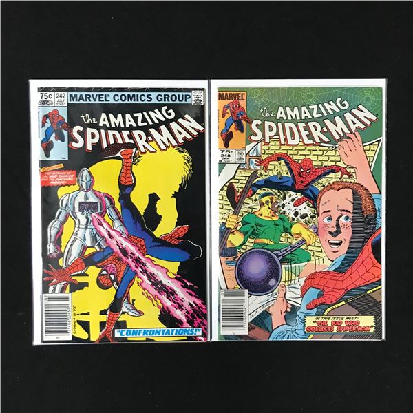 LOT OF 2 THE AMAZING SPIDERMAN COMICS (MARVEL COMICS)