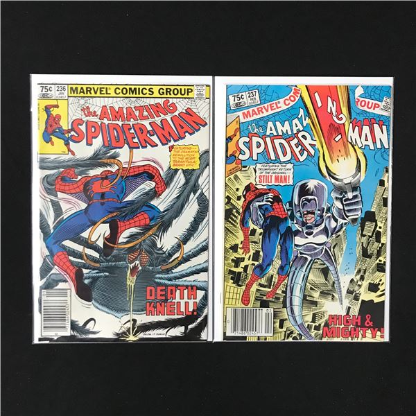 LOT OF 2 THE AMAZING SPIDERMAN COMICS (MARVEL COMICS)