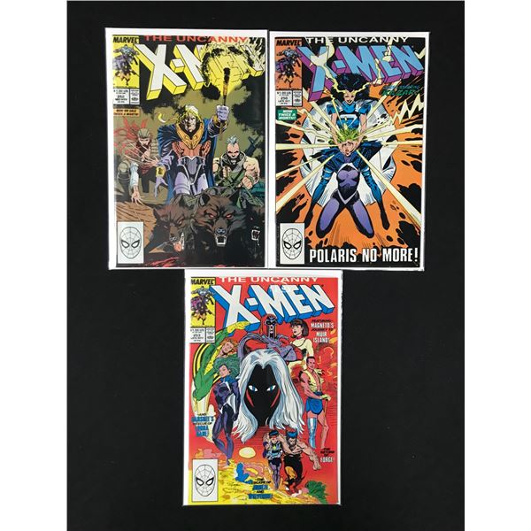 LOT OF 3 X-MEN COMICS (MARVEL COMICS)