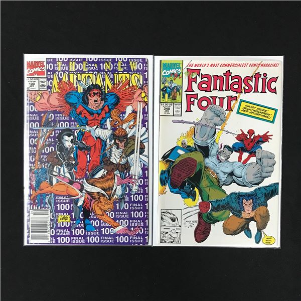LOT OF 2 COMICS VARIOUS TITLES (MARVEL COMICS)