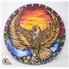 Image 1 : HAND PAINTED SAW BLADE WITH EAGLE