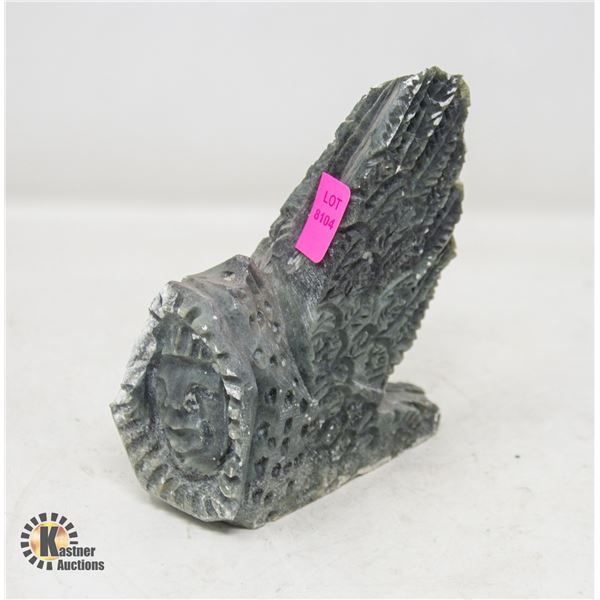 INDIGENOUS BIRD STONE CARVING