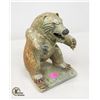 Image 1 : BEAR STONE CARVING