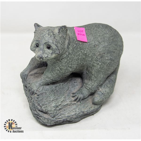 RACOON STONE CARVING