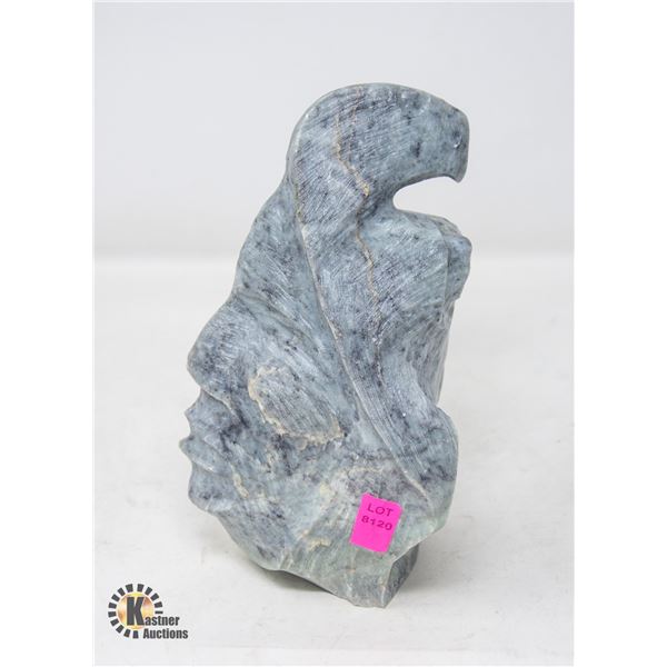 ABSTRACT STONE FACE CARVING