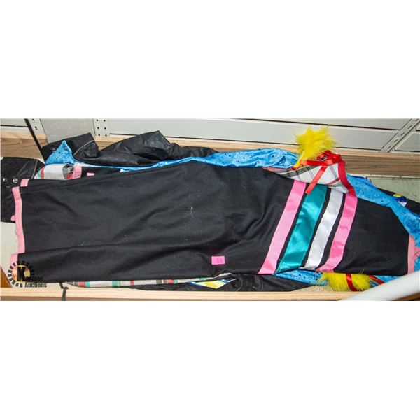 LOT OF MENS INDIGENOUS REGALIA TOPS