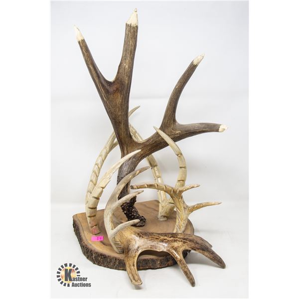 ANTLE CARVING CENTERPIECE