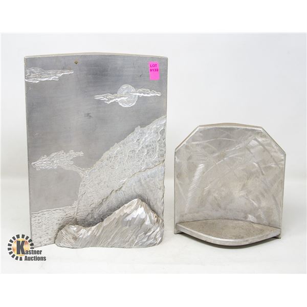 CERAMIC CARVED LANDSCAPE DECOR PIECES