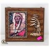 Image 1 : INDIGENOUS PICTURE FRAME PLAQUE