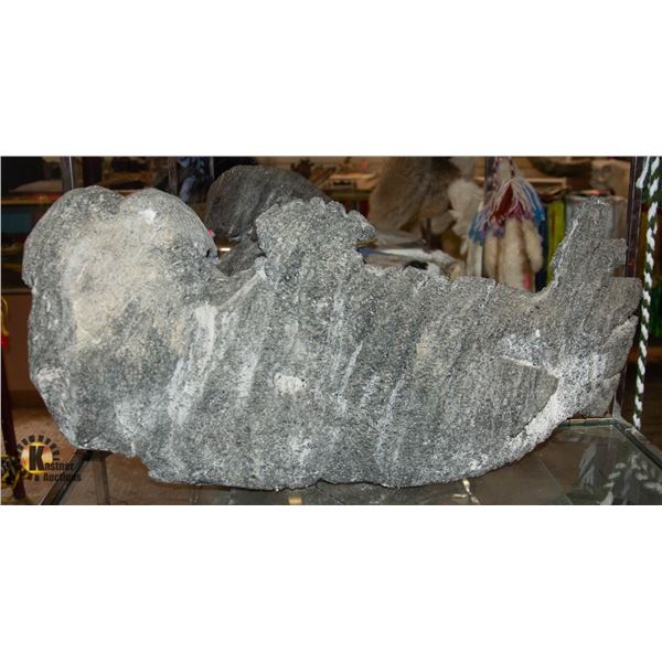 WALRUS LAVA STONE CARVING