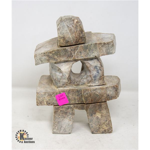INUKSHUK STONE CARVING