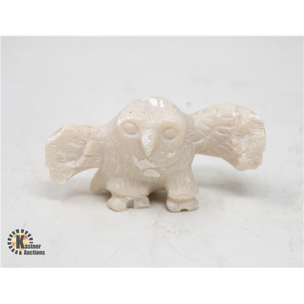 OWL STONE CARVING