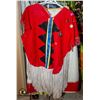 Image 1 : INDIGENOUS WOMENS REGALIA DANCING OUTFIT; 3PCS