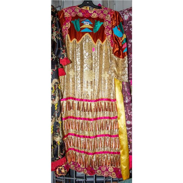 GOLD INDIGENOUS JINGLE DRESS