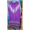 Image 1 : INDIGENOUS REGALIA JINGLE DRESS; PURPLE