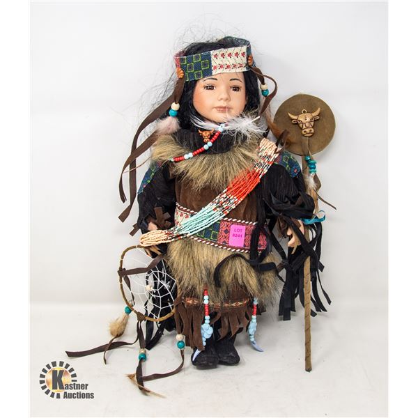 INDIGENOUS WARRIOR DOLL