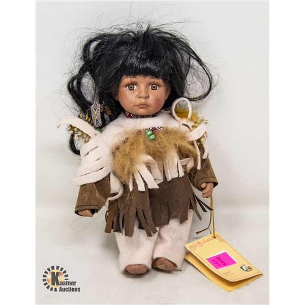 PORCELAIN INDIGENOUS DOLL