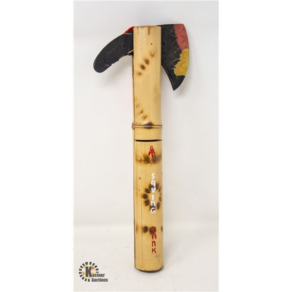 DECORATIVE INDIGENOUS HOMEMADE HATCHET