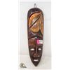 Image 1 : WOOD CARVED WALL HANGING MASK