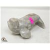 Image 1 : BELUGA WHALE STONE CARVING