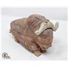 Image 1 : MUSKOX STONE CARVING