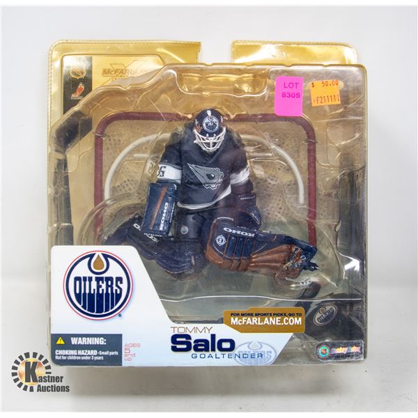 TOMMY SALO OILERS FIGURINE