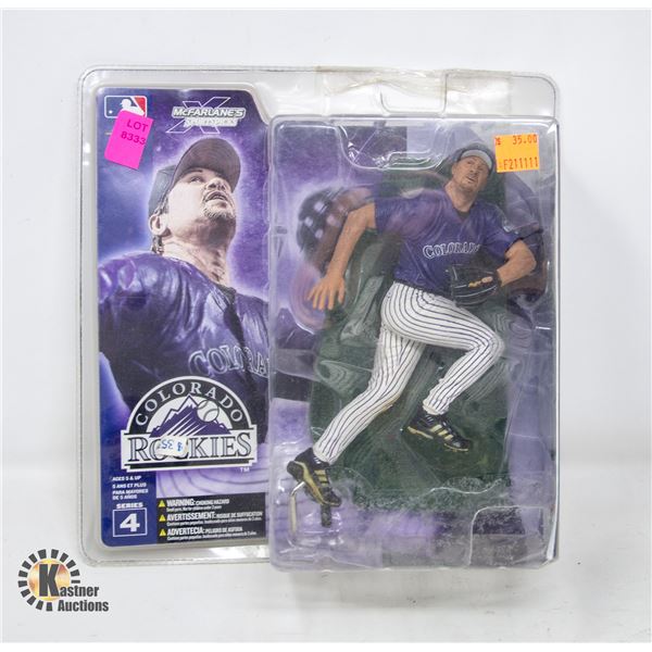 MLB #33 COLORADO ROCKIES FIGURINE