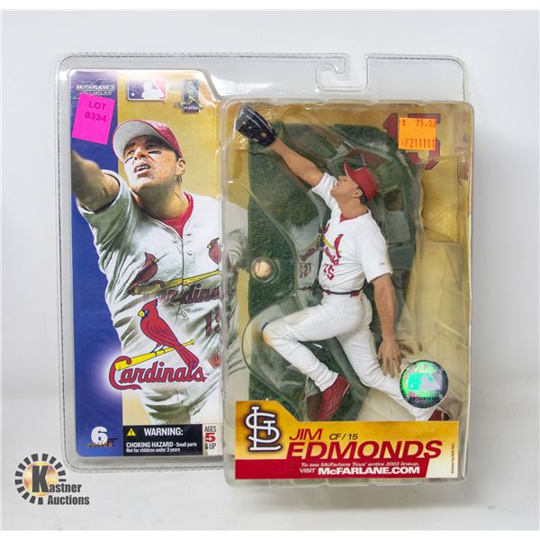 MLB JIM EDMONDS- CARDINAL FIGURINE