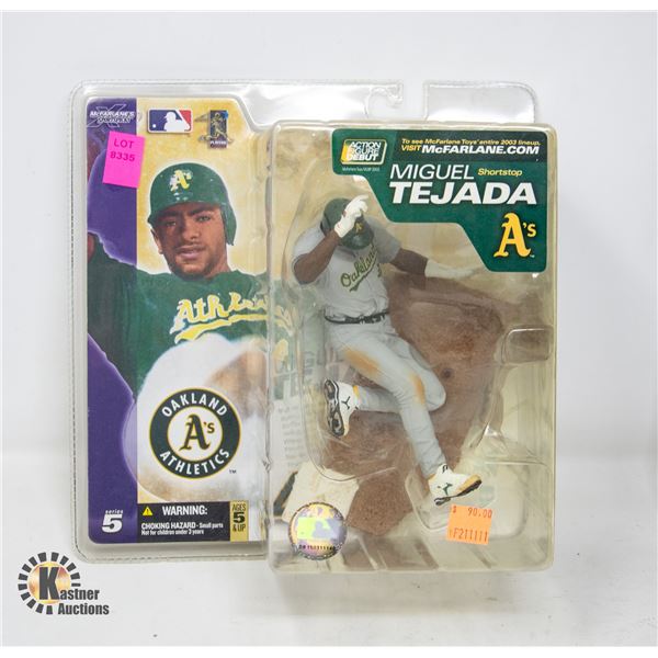 MLB MIGUEL TEJADA OAKLAND A'S FIGURINE