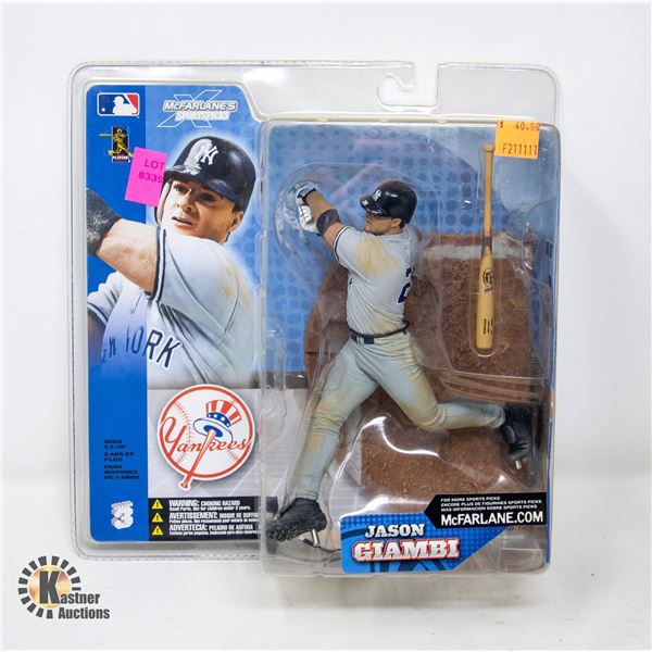 MLB JASON GIAMBI YANKEES FIGURINE