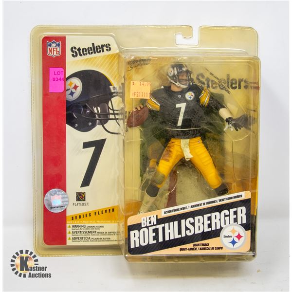 NFL BEN ROETHLISBERGER STEELERS FIGURINE